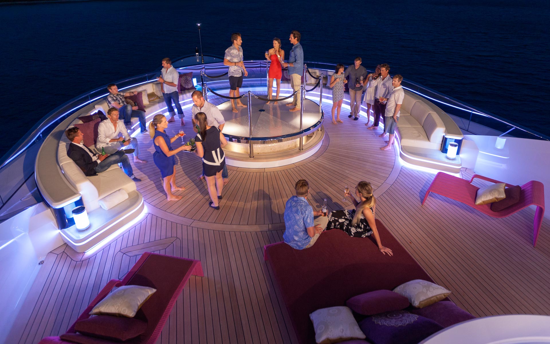 luxury yacht party video